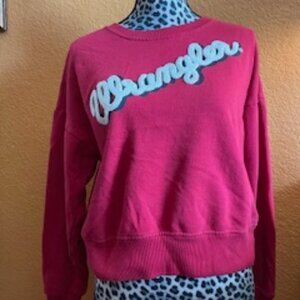 Classic Wrangler Retro Pullover sweatshirt/Red